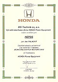 Honda - servis jednoválc. motorů OHV